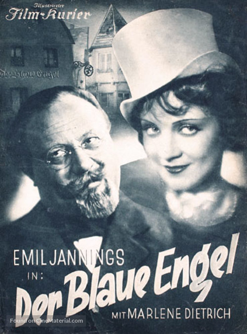 Der blaue Engel - German Movie Cover