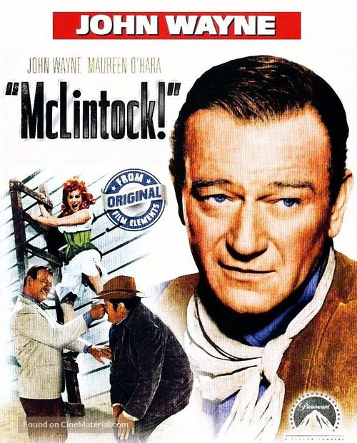 McLintock! - Blu-Ray movie cover