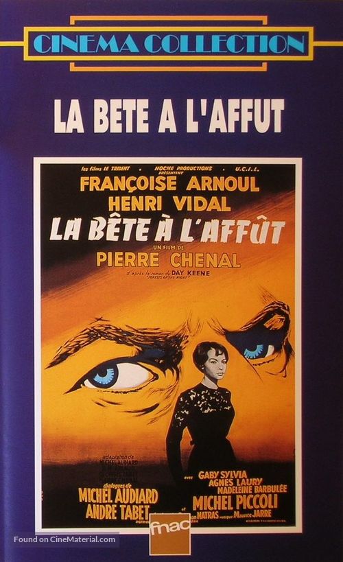 La b&ecirc;te &agrave; l&#039;aff&ucirc;t - French VHS movie cover