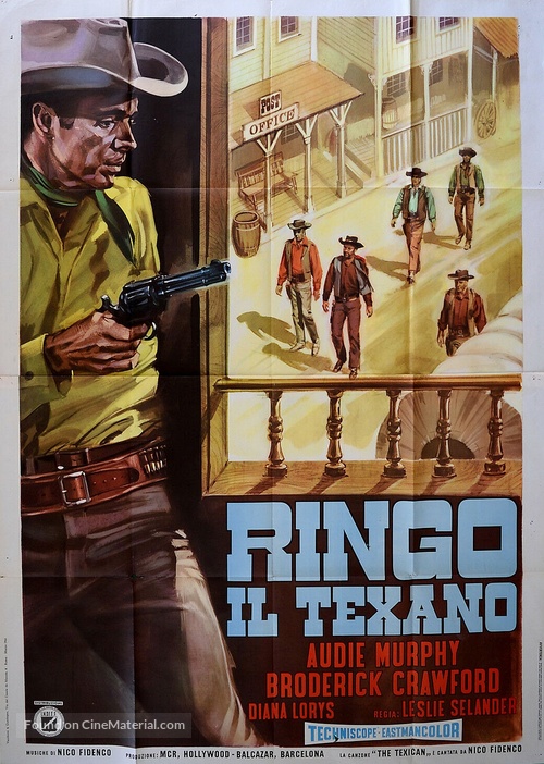 The Texican - Italian Movie Poster