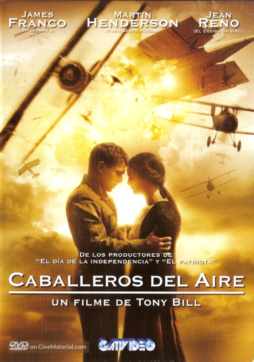 Flyboys - Argentinian DVD movie cover