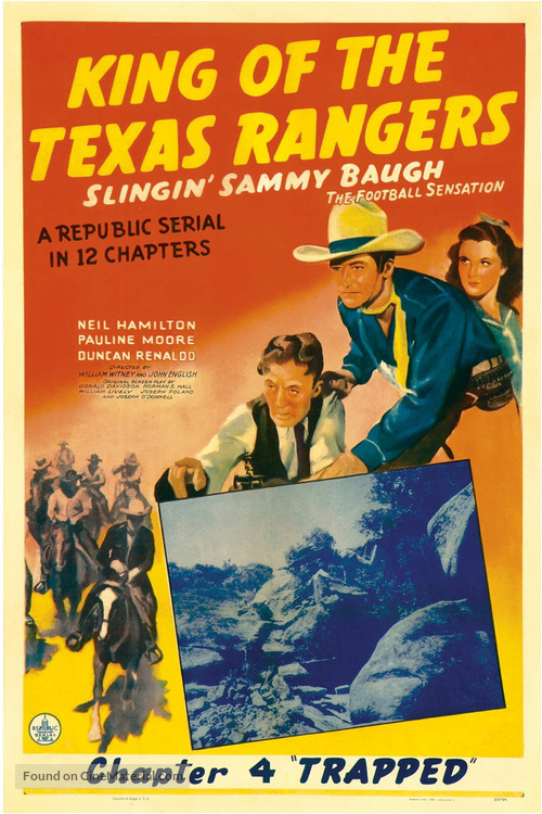 King of the Texas Rangers - Movie Poster