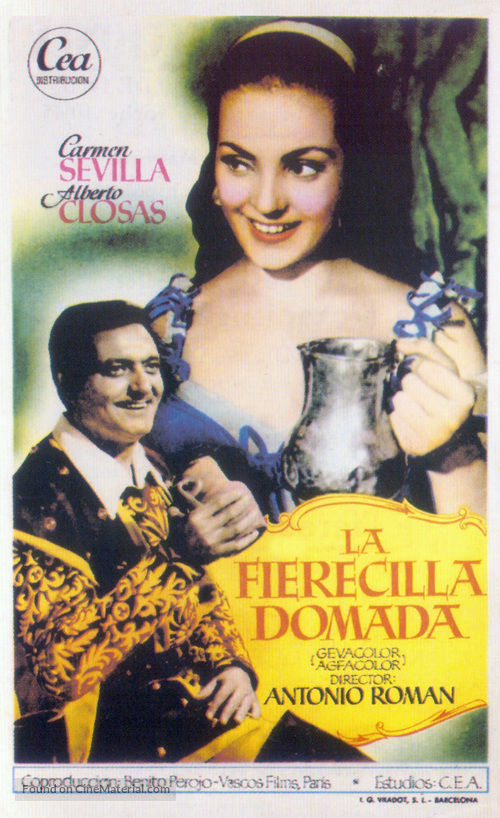 La fierecilla domada - Spanish Movie Poster