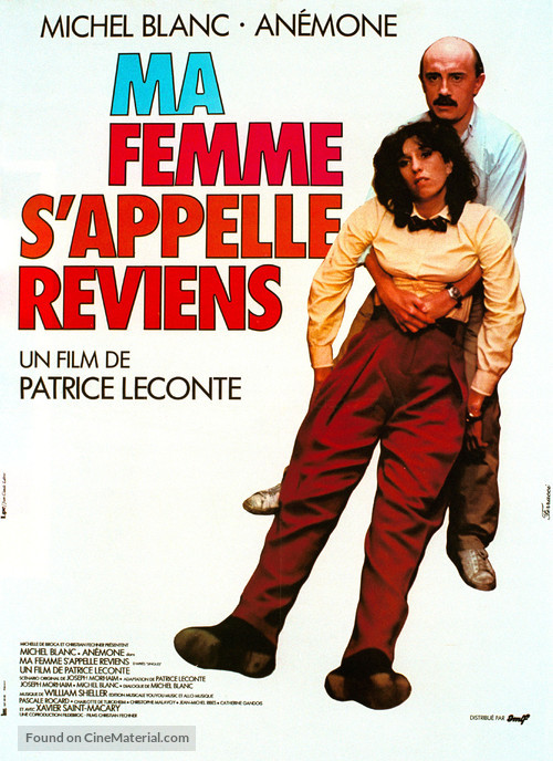 Ma femme s&#039;appelle reviens - French Movie Poster