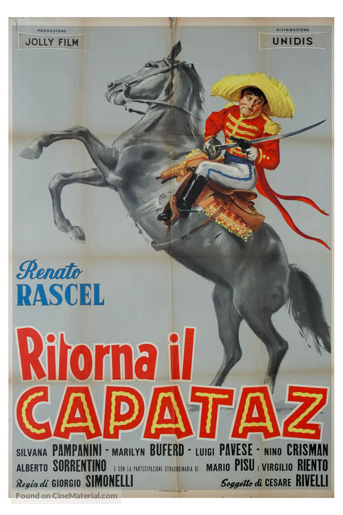 Io sono il capataz - Italian Movie Poster