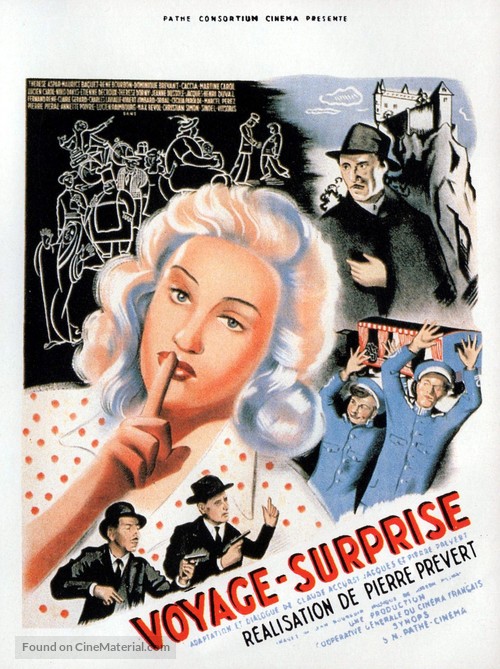 Voyage surprise - French Movie Poster