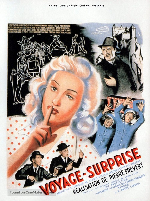 Voyage surprise - French Movie Poster