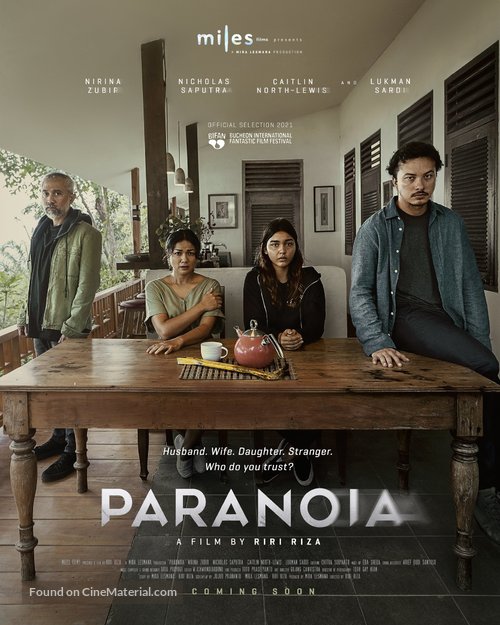 Paranoia - Indonesian Movie Poster