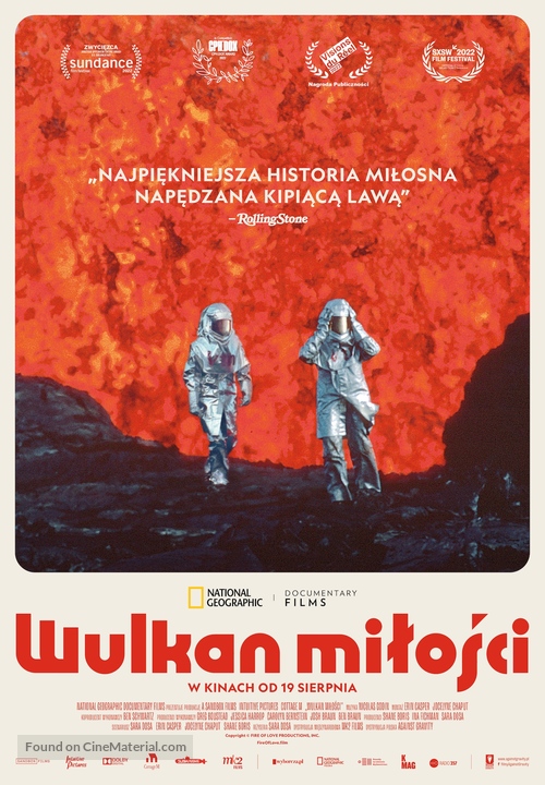 Fire of Love - Polish Movie Poster