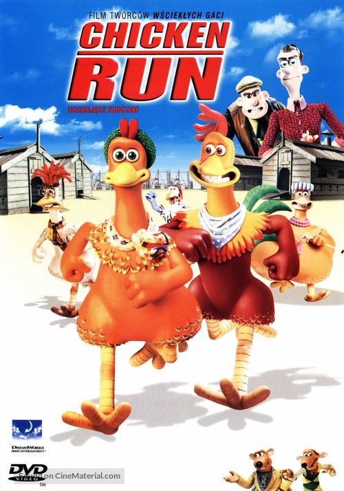 Chicken Run - Polish DVD movie cover