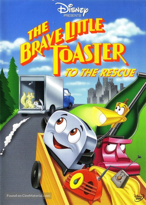 The Brave Little Toaster to the Rescue - DVD movie cover
