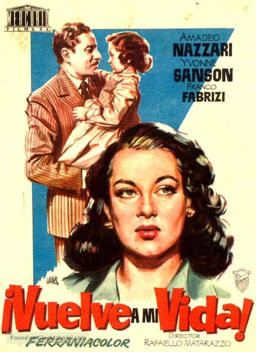 Torna! - Spanish Movie Poster