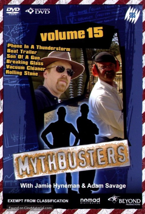 &quot;MythBusters&quot; - Australian Movie Cover