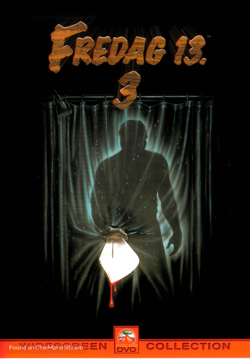 Friday the 13th Part III - Danish Movie Cover