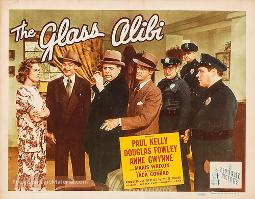 The Glass Alibi - Movie Poster