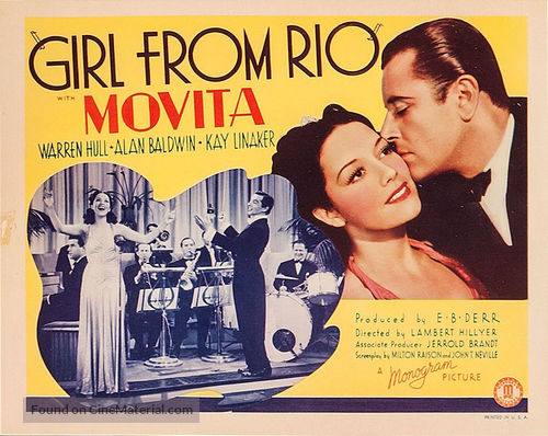 The Girl from Rio - Movie Poster
