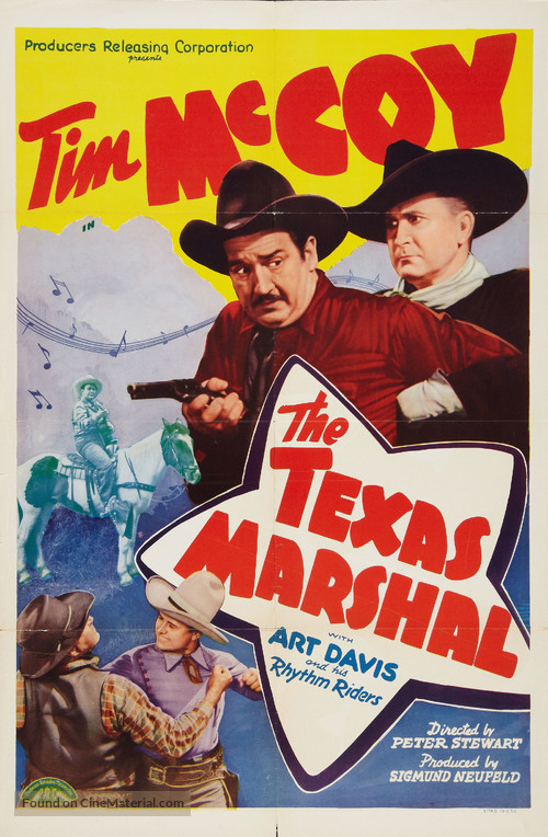 The Texas Marshal - Movie Poster