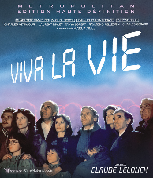Viva la vie! - French Blu-Ray movie cover