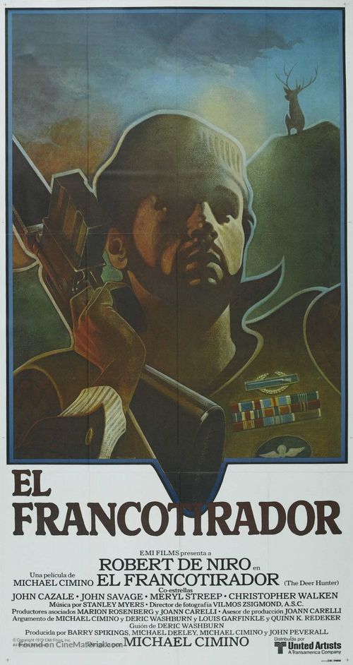 The Deer Hunter - Argentinian Movie Poster