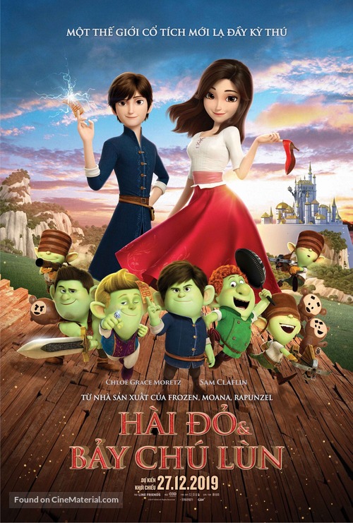 Red Shoes &amp; the 7 Dwarfs - Vietnamese Movie Poster