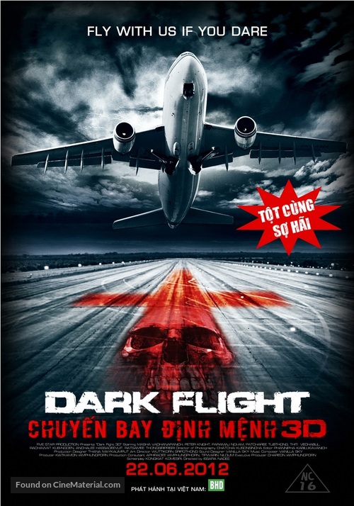 407 Dark Flight 3D - Vietnamese Movie Poster
