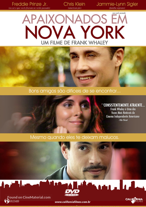 New York City Serenade - Brazilian DVD movie cover