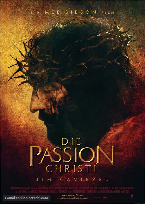 The Passion of the Christ - German Movie Poster