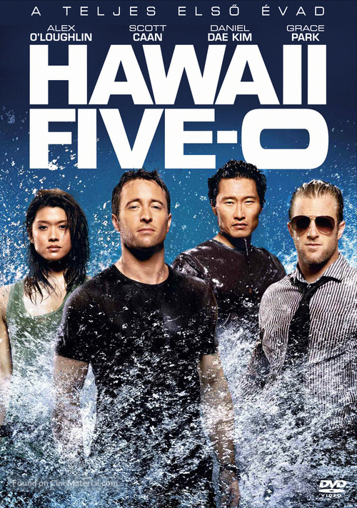 &quot;Hawaii Five-0&quot; - Hungarian DVD movie cover