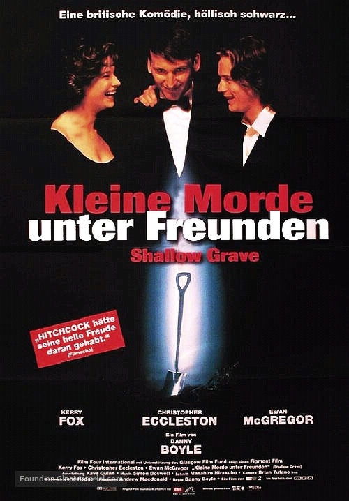 Shallow Grave - German Movie Poster