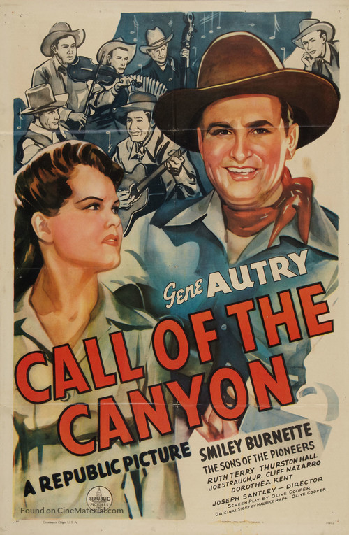 Call of the Canyon - Movie Poster