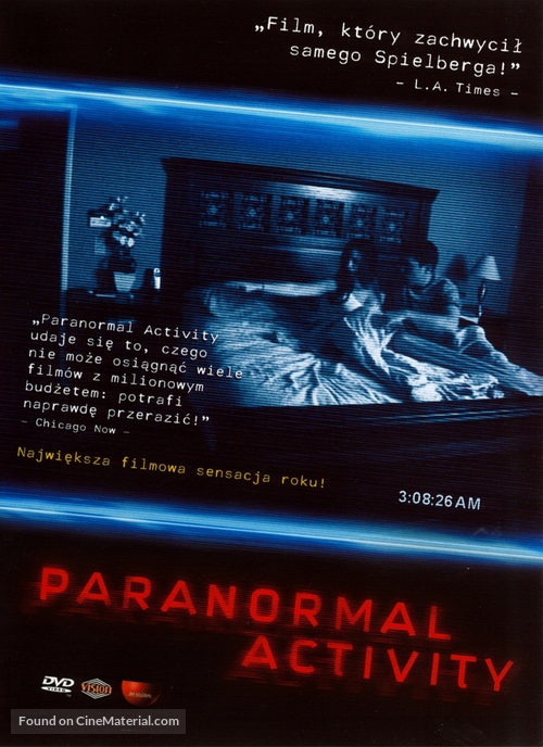 Paranormal Activity - Polish Movie Cover