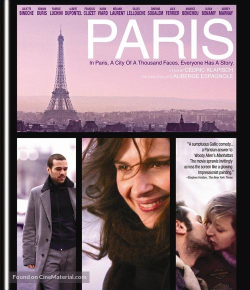 Paris - Blu-Ray movie cover