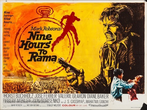 Nine Hours to Rama - British Movie Poster