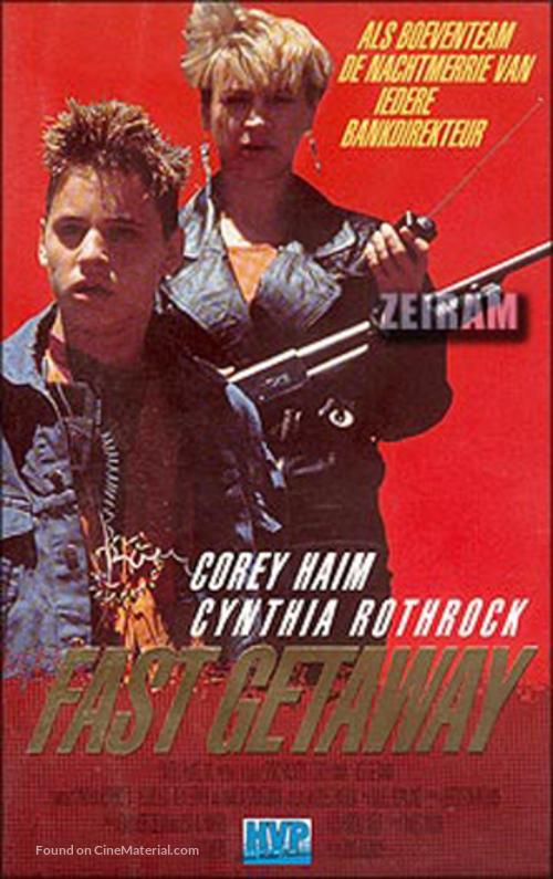 Fast Getaway - Dutch poster