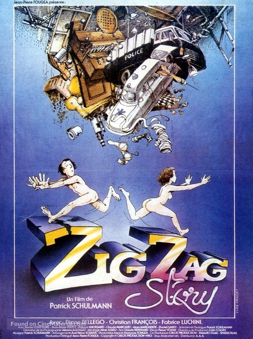 Zig Zag Story - French Movie Poster