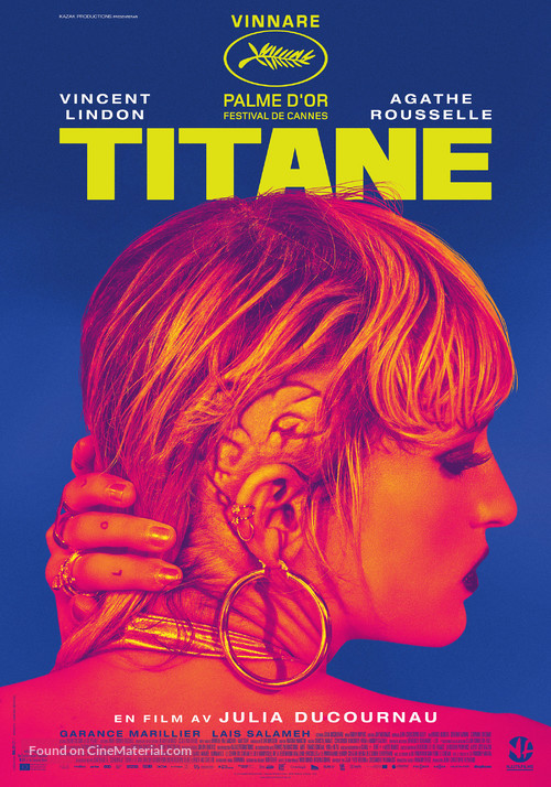 Titane - Swedish Movie Poster