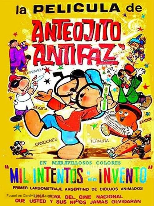 Mil intentos y un invento - Argentinian Movie Poster