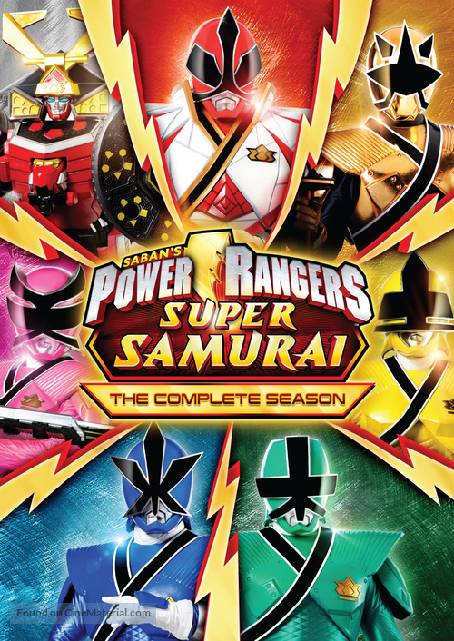 &quot;Power Rangers Samurai&quot; - DVD movie cover