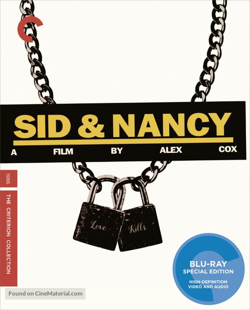 Sid and Nancy - Blu-Ray movie cover