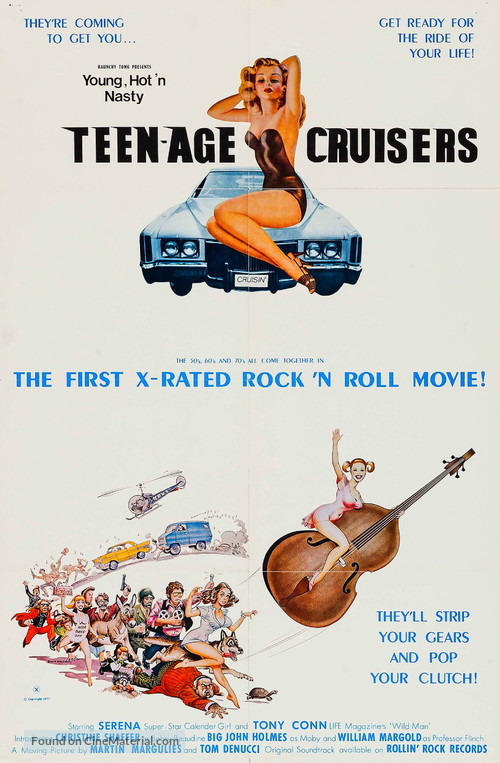 Young, Hot &#039;n Nasty Teenage Cruisers - Movie Poster