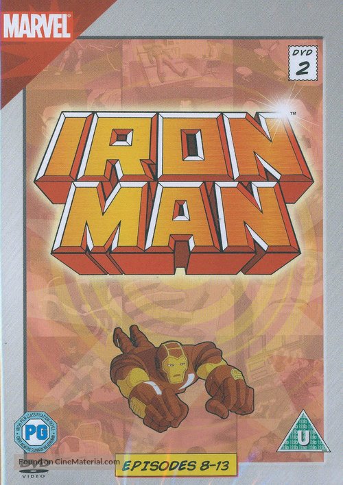&quot;Iron Man&quot; - British DVD movie cover