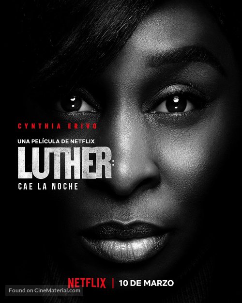 Luther: The Fallen Sun - Argentinian Movie Poster