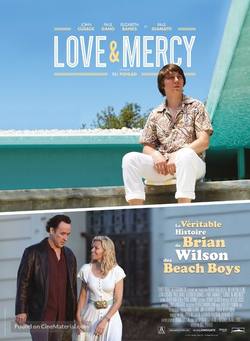 Love &amp; Mercy - French Movie Poster