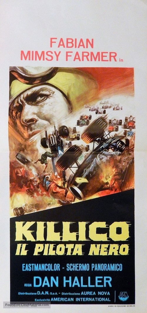 The Wild Racers - Italian Movie Poster