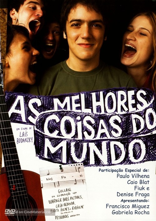 As Melhores Coisas do Mundo - Brazilian DVD movie cover