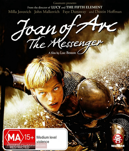 Joan of Arc - Australian Blu-Ray movie cover