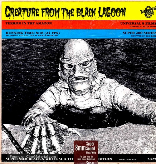 Creature from the Black Lagoon - Movie Cover