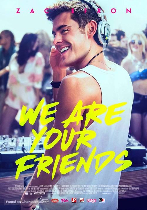 We Are Your Friends - Belgian Movie Poster