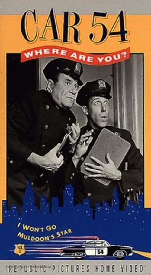 &quot;Car 54, Where Are You?&quot; - VHS movie cover