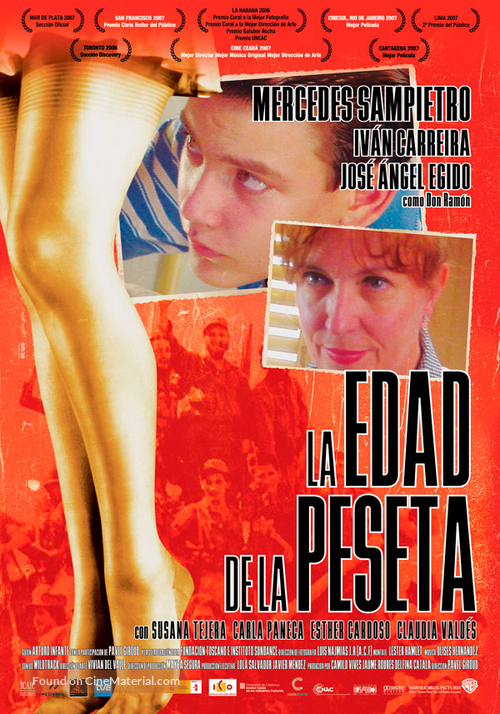Edad de la peseta, La - Spanish Movie Poster